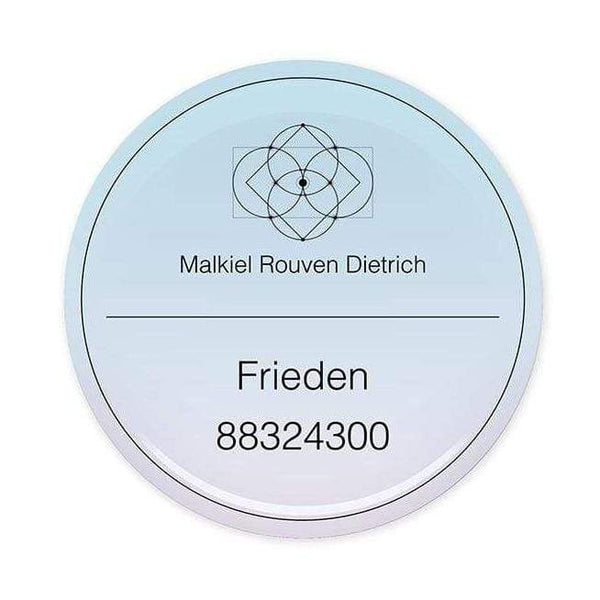 Malkiel Dietrich Karten Energie-Button "Frieden"