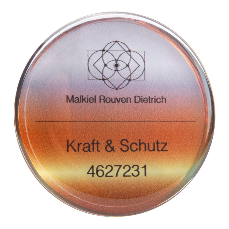 Malkiel Dietrich Karten Energie-Button "Kraft & Schutz"