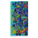 Vadim Tschenze Kunstdruck Leinwand / 60x30 cm Energiebild: Gitter-Mandala - Absicherung - Kunstdruck