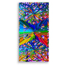 Vadim Tschenze Kunstdruck Leinwand / 60x30 cm Energiebild: Gitter-Mandala - Erfolg - Kunstdruck