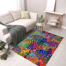 Vadim Tschenze Kunstdruck Teppich / 70x50 cm Energiebild: Gitter-Mandala - Familie - Kunstdruck