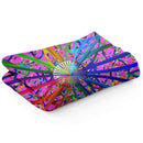 Vadim Tschenze Kunstdruck Decke / 150x100 cm Energiebild: Gitter-Mandala - Harmonie - Kunstdruck