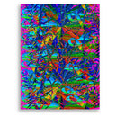 Vadim Tschenze Kunstdruck Leinwand / 40x30 cm Energiebild: Gitter-Mandala - Schutz der Seele - Kunstdruck