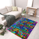 Vadim Tschenze Kunstdruck Teppich / 70x50 cm Energiebild: Gitter-Mandala - Schutz der Seele - Kunstdruck