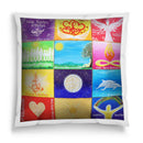 Sonja Ariel von Staden Kunstdruck Kissen / 40x40 cm Energiebild: JahresBild 2022 - Kunstdruck