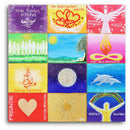 Sonja Ariel von Staden Kunstdruck Poster / 50x50 cm Energiebild: JahresBild 2022 - Kunstdruck