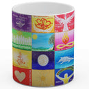 Sonja Ariel von Staden Kunstdruck Tasse / 325 ml Energiebild: JahresBild 2022 - Kunstdruck