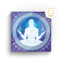 Sonja Ariel von Staden Kunstdruck Acrylglas-Bild / 20x20 cm Energiebild: Kristall-Sternentor der Meditation und des Bergkristalls - Kunstdruck