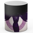 Sonja Ariel von Staden Kunstdruck Tasse / 325 ml (Thermoeffekt) Energiebild: Kristall-Sternentor Erzengel Zadkiel und Amethyst - Kunstdruck