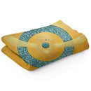 Sonja Ariel von Staden Kunstdruck Decke / 150x100 cm Energiebild: Kristall-Sternentor von Erzengel Metatron und Smaragd - Kunstdruck