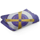 Sonja Ariel von Staden Kunstdruck Decke / 150x100 cm Energiebild: Kristall-Sternentor von Erzengel Michael und Lapislazuli - Kunstdruck