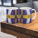 Sonja Ariel von Staden Kunstdruck Tasse / 325 ml (Variation 2) Energiebild: Kristall-Sternentor von Erzengel Michael und Lapislazuli - Kunstdruck