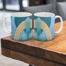 Sonja Ariel von Staden Kunstdruck Tasse / 325 ml (Variation 2) Energiebild: Kristall-Sternentor von Erzengel Raphael und Malachit - Kunstdruck