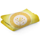 Sonja Ariel von Staden Kunstdruck Decke / 150x100 cm Energiebild: Kristall-Sternentor von Erzengel Sandalphon und Goldberyll - Kunstdruck