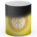 Sonja Ariel von Staden Kunstdruck Tasse / 325 ml (Thermoeffekt) Energiebild: Kristall-Sternentor von Erzengel Sandalphon und Goldberyll - Kunstdruck