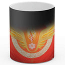 Sonja Ariel von Staden Kunstdruck Tasse / 325 ml (Thermoeffekt) Energiebild: Kristall-Sternentor von Erzengel Uriel und Feueropal - Kunstdruck