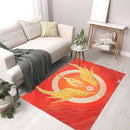 Sonja Ariel von Staden Kunstdruck Teppich / 70x50 cm Energiebild: Kristall-Sternentor von Erzengel Uriel und Feueropal - Kunstdruck