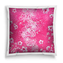 Sonja Ariel von Staden Kunstdruck Kissen / 40x40 cm Energiebild: Mandelblüten-Energie - Kunstdruck