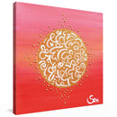 Sonja Ariel von Staden Kunstdruck Leinwand / 20x20 cm Energiebild: SeelenLicht der Sanftheit - Kunstdruck