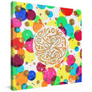 Sonja Ariel von Staden Kunstdruck Leinwand / 20x20 cm Energiebild: Seelenlicht des Potentials - Kunstdruck