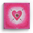 Sonja Ariel von Staden Kunstdruck Leinwand / 20x20 cm Energiebild: Selbstliebe - Kunstdruck