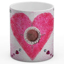 Sonja Ariel von Staden Kunstdruck Tasse / 325 ml Energiebild: Selbstliebe - Kunstdruck