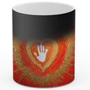 Sonja Ariel von Staden Kunstdruck Tasse / 325 ml (Thermoeffekt) Energiebild: Sternentor Ausdruck des Herzens - Kunstdruck