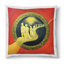 Sonja Ariel von Staden Kunstdruck Kissen / 40x40 cm Energiebild: Sternentor der Ahnen - Kunstdruck