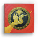 Sonja Ariel von Staden Kunstdruck Leinwand / 20x20 cm Energiebild: Sternentor der Ahnen - Kunstdruck