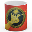 Sonja Ariel von Staden Kunstdruck Tasse / 325 ml (Variation 1) Energiebild: Sternentor der Ahnen - Kunstdruck