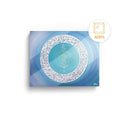 Sonja Ariel von Staden Kunstdruck Acrylglas-Bild / 20x15 cm Energiebild: Sternentor der Dankbarkeit - Kunstdruck