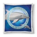 Sonja Ariel von Staden Kunstdruck Kissen / 40x40 cm Energiebild: Sternentor der Delfine - Kunstdruck