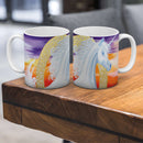 Sonja Ariel von Staden Kunstdruck Tasse / 325 ml Energiebild: Sternentor der Einhörner - Kunstdruck