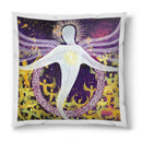 Sonja Ariel von Staden Kunstdruck Kissen / 40x40 cm Energiebild: Sternentor der Engel - Kunstdruck