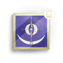 Sonja Ariel von Staden Kunstdruck Acrylglas-Bild / 20x20 cm Energiebild: Sternentor der Erlösung - Kunstdruck