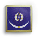 Sonja Ariel von Staden Kunstdruck Leinwand / 20x20 cm Energiebild: Sternentor der Erlösung - Kunstdruck