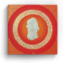 Sonja Ariel von Staden Kunstdruck Leinwand / 20x20 cm Energiebild: Sternentor der Freundschaft - Kunstdruck