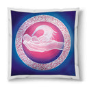 Sonja Ariel von Staden Kunstdruck Kissen / 40x40 cm Energiebild: Sternentor der Geborgenheit - Kunstdruck