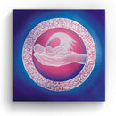 Sonja Ariel von Staden Kunstdruck Leinwand / 20x20 cm Energiebild: Sternentor der Geborgenheit - Kunstdruck