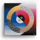 Sonja Ariel von Staden Kunstdruck Leinwand / 20x20 cm Energiebild: Sternentor der Gegensätze und des Ausgleichs - Kunstdruck