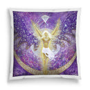 Sonja Ariel von Staden Kunstdruck Kissen / 40x40 cm Energiebild: Sternentor der Höhenflüge - Kunstdruck