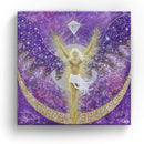 Sonja Ariel von Staden Kunstdruck Leinwand / 20x20 cm Energiebild: Sternentor der Höhenflüge - Kunstdruck