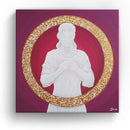 Sonja Ariel von Staden Kunstdruck Leinwand / 20x20 cm Energiebild: Sternentor der inneren Stärke - Kunstdruck