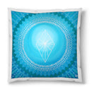 Sonja Ariel von Staden Kunstdruck Kissen / 40x40 cm Energiebild: Sternentor der Klarheit - Kunstdruck