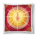 Sonja Ariel von Staden Kunstdruck Kissen / 40x40 cm Energiebild: Sternentor der Kreativität - Kunstdruck