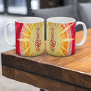 Sonja Ariel von Staden Kunstdruck Tasse / 325 ml (Variation 2) Energiebild: Sternentor der Kreativität  - Kunstdruck