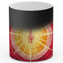 Sonja Ariel von Staden Kunstdruck Tasse / 325 ml (Thermoeffekt) Energiebild: Sternentor der Kreativität  - Kunstdruck