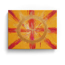 Sonja Ariel von Staden Kunstdruck Leinwand / 40x30 cm Energiebild: Sternentor der Lebenskraft  - Kunstdruck