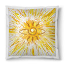 Sonja Ariel von Staden Kunstdruck Kissen / 40x40 cm Energiebild: Sternentor der Lichtkraft - Kunstdruck