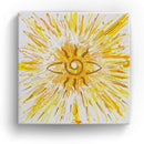 Sonja Ariel von Staden Kunstdruck Leinwand / 20x20 cm Energiebild: Sternentor der Lichtkraft - Kunstdruck